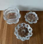 Holmegaard kandelaars (3), Sidse Werner, Denemarken, glas, Ophalen of Verzenden