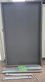 KOMPLEMENT Uittrekbare plank, donkergrijs, 100x58 cm, Zo goed als nieuw, Minder dan 100 cm, 50 tot 75 cm, 50 tot 100 cm