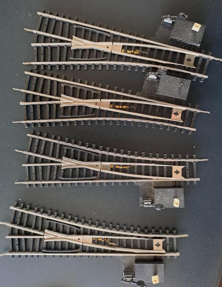 Rails van  ho, Hobby en Vrije tijd, Modeltreinen | Overige schalen, Gebruikt, Rails, Gelijkstroom, Overige merken, Ophalen of Verzenden