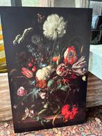 Schilderij Bloemen Jan Davidsz 75x115, kunststof plaat, Antiek en Kunst, Ophalen