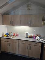Keukenblok met boven- en onderkasten, Huis en Inrichting, Keuken | Complete keukens, Ophalen, Gebruikt, Overige kleuren, Enkelwandige keuken