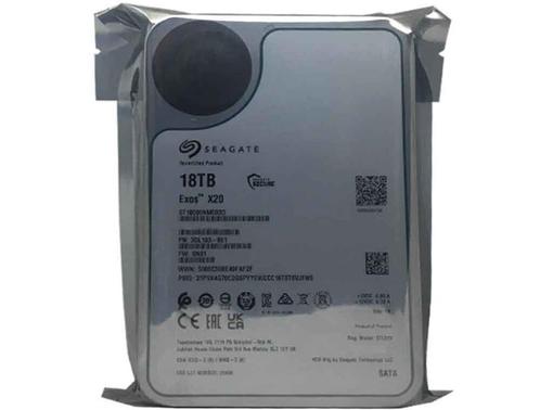 Seagate Exos X18 18TB SATA HDD 3,5" ST18000NM000J 256MB 7200, Computers en Software, Harde schijven, Nieuw, Desktop, Intern, HDD