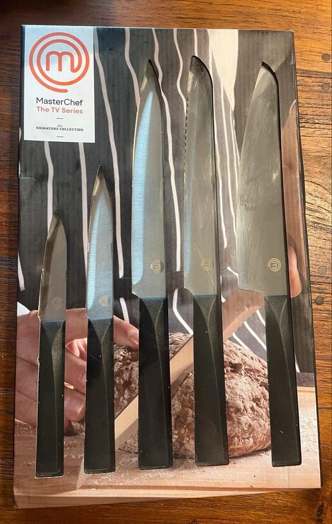 MasterChef Messenset - Nieuw in verpakking!, Huis en Inrichting, Keuken | Bestek, Nieuw, Bestekset, Rvs of Chroom, Ophalen of Verzenden