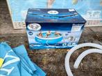 Groot zwembad met afdekhoes. Bestway met pomp., Ophalen, Gebruikt, Minder dan 80 cm, Rond