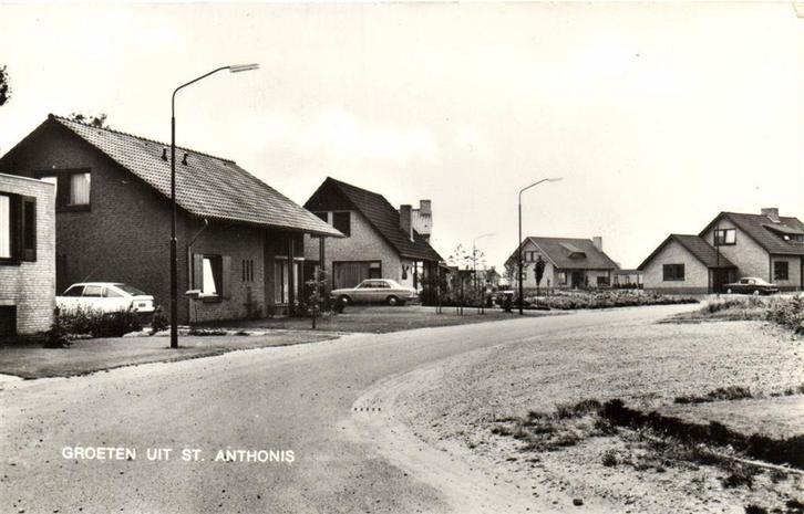 Groeten uit St. Anthonis - ongelopen, Verzamelen, Ansichtkaarten | Nederland, Ongelopen, Noord-Brabant, Voor 1920, Ophalen of Verzenden