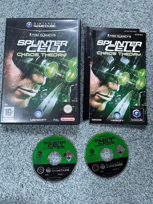 Splinter Cell Chaos Theory met garantie, Spelcomputers en Games, Games | Nintendo GameCube, Zo goed als nieuw, 1 speler, Ophalen of Verzenden