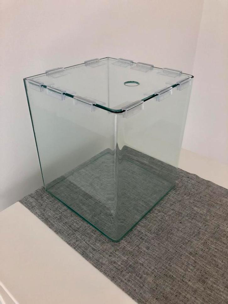 Nanocube Aquarium 30L | 30x30x35 cm, Dieren en Toebehoren, Vissen | Aquaria en Toebehoren, Gebruikt, Leeg aquarium, Ophalen