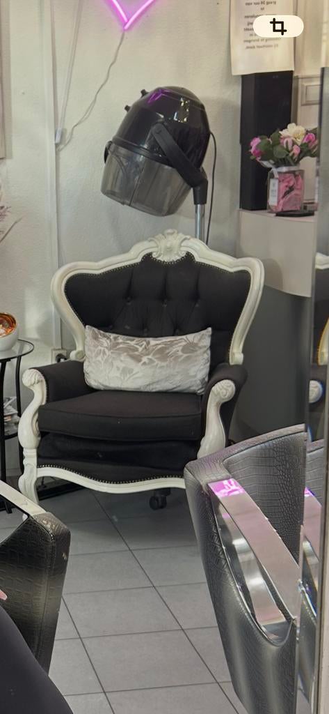 Barok Stijl Stoel, Minder dan 50 cm, Gebruikt, Minder dan 75 cm, Ophalen of Verzenden