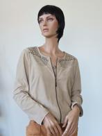 TRAMONTANA Geweldig Crème/Beige Jasje/Vestje met Studs M 38, Maat 38/40 (M), Tramontana, Beige, Ophalen of Verzenden