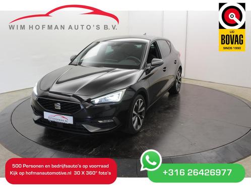 SEAT Leon FR Camera Mem Seats Dynamica bekleding (bj 2021), Auto's, Seat, Bedrijf, Te koop, Leon, ABS, Achteruitrijcamera, Adaptive Cruise Control