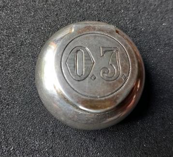 Fraai antiek zilveren doosje voor RK-priester, .800 zilver. beschikbaar voor biedingen