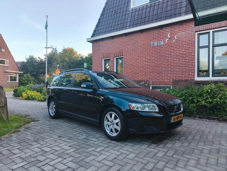 Volvo V50 1.8 2009 Zwart, Auto's, Volvo, Particulier, V50, Benzine, C, Stationwagon, Handgeschakeld, Origineel Nederlands, Zwart