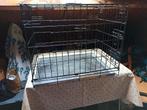Hondenbench zwart, Dieren en Toebehoren, Ophalen, Zo goed als nieuw, Minder dan 75 cm, Minder dan 65 cm
