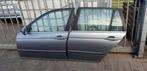 BMW 3SERIE E46 STATION PORTIEREN LV+LA BJ 2002 2004, Ophalen of Verzenden, Gebruikt, Deur