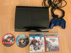 Ps3 super slim 500gb met controller en spellen, Ophalen of Verzenden, Zo goed als nieuw, 500 GB, Met 1 controller