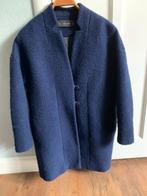 ***Zara Basic*** gevoerde wollen mantel maat S blauw, Maat 38/40 (M), Blauw, Zara, Ophalen of Verzenden