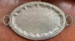 Vintage Arabisch Dienblad Zilverkleurig Metaal, Ophalen of Verzenden