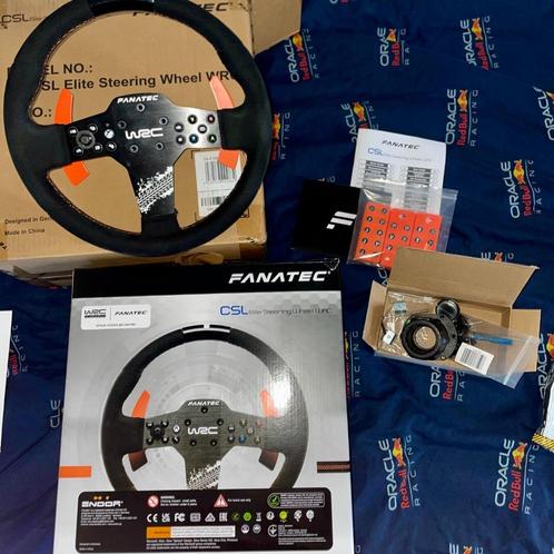Fanatec CSL Steering Wheel WRC + QR1 Lite zeer goede staat, Computers en Software, Joysticks, Zo goed als nieuw, Ophalen of Verzenden