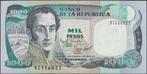 Colombia 1000 pesos 1995 UNC p.438 (# 75), Verzenden, Zuid-Amerika, Los biljet