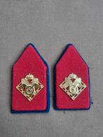 Kraagspiegels Bevo  / transport ( opgelegd), Verzamelen, Militaria | Algemeen, Ophalen of Verzenden, Landmacht, Nederland, Embleem of Badge