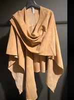 Scapa Suède Omslagdoek Beige, Ophalen of Verzenden, Zo goed als nieuw