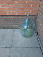 Brocante glazen gist fles, Ophalen