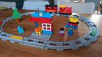 Lego Duplo eletrische Stoomtrein met station set 10874, Ophalen, Zo goed als nieuw, Complete set, Duplo