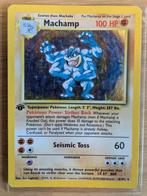 Pokémon Kaart - Machamp (8 / 102), Ophalen of Verzenden, Zo goed als nieuw, Losse kaart, Foil