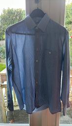 Blauw wit overhemd Zwarte Tulp maat XL 43/44, Kleding | Heren, Blauw, Zwarte Tulp, Ophalen of Verzenden, Zo goed als nieuw