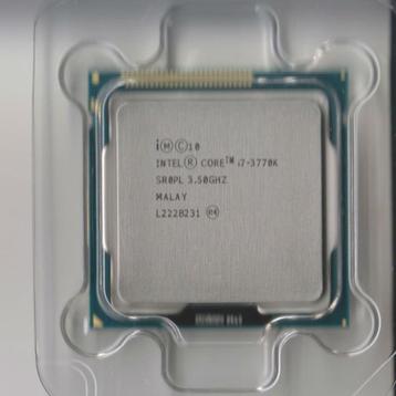 intel i7 3770k Quadcore ivybridge 4x 3,9ghz Turbo,koeler,z.g beschikbaar voor biedingen