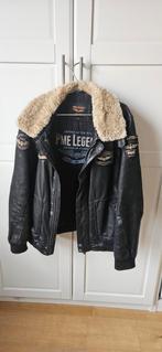 Pall Mall Hudson leren pilotenjas Z.G.A.N. Maat M, Maat 48/50 (M), Zwart, Pall Mall, Ophalen of Verzenden