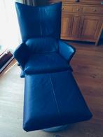 Fauteuil, Huis en Inrichting, Eenpersoons, Minder dan 75 cm, Leer, Ophalen of Verzenden