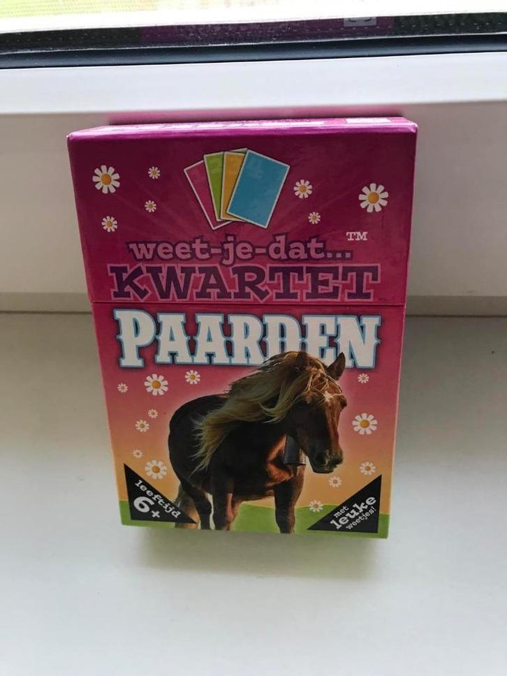 kwartetten en Spellen € 2.50 per doos, Verzamelen, Speelkaarten, Jokers en Kwartetten, Zo goed als nieuw, Kwartet(ten), Ophalen of Verzenden