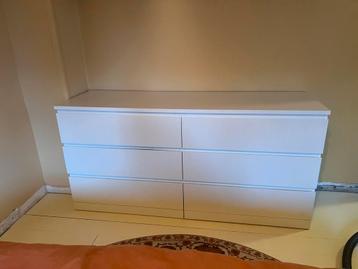 IKEA Malm ladekast (L160xH78xB48) in goede staat - afbeelding 1
