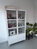 Stalen lockerkast vitrinekast gigameubel, Huis en Inrichting, Kasten | Vitrinekasten, Ophalen, Zo goed als nieuw, 25 tot 50 cm