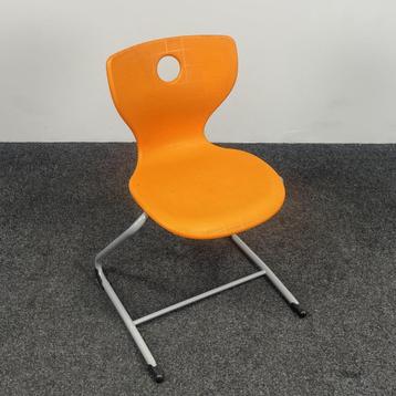 Oranje Schoolstoel - PantoSwing Lupo | M Kuipzitting beschikbaar voor biedingen