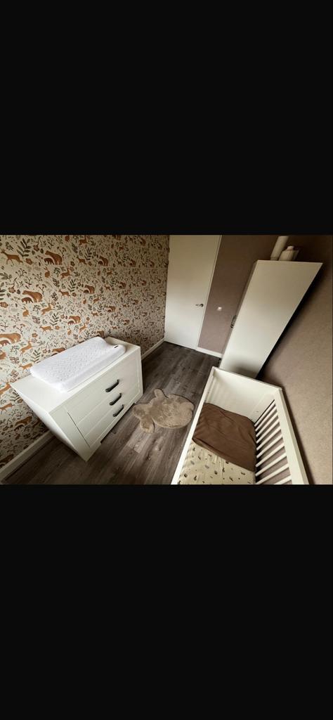 Kidsmill Brent Babykamer - Babypark, Kinderen en Baby's, Kinderkamer | Commodes en Kasten, Gebruikt, Commode, 90 tot 105 cm, 100 cm of meer
