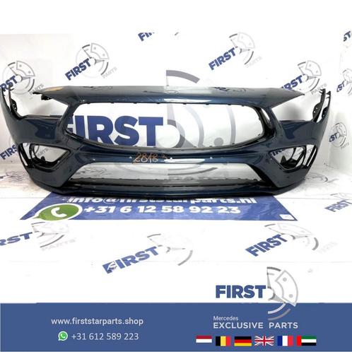 W118 CLA AMG LINE VOORBUMPER BLAUW Mercedes 2019-2022 ORIGIN, Auto-onderdelen, Carrosserie en Plaatwerk, Bumper, Mercedes-Benz