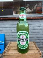 Grote oude reclame fles Heineken bier, Verzamelen, Ophalen, Gebruikt, Reclamebord, Plaat of Schild, Heineken