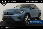 Volvo C40 SINGLE MOTOR EXTENDED RANGE ULTIMATE 82 kWh -PANO., Auto's, Automaat, 12 maanden, 82 kWh, Blauw