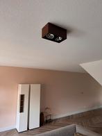 Design klassieker Flos Compass Box, Huis en Inrichting, Lampen | Plafondlampen, Ophalen, Zo goed als nieuw, Hout, Design