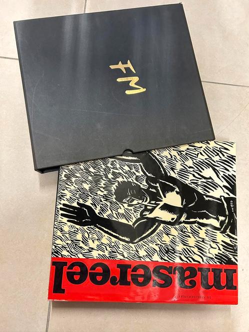 Masereel FM kunstboek 1976 in Linnen cassete box, Boeken, Kunst en Cultuur | Beeldend, Zo goed als nieuw, Schilder- en Tekenkunst