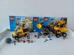 Lego City 4200 en 4201 mijnbouwtruck kiepwagen en laadschop, Complete set, Ophalen of Verzenden, Lego, Zo goed als nieuw
