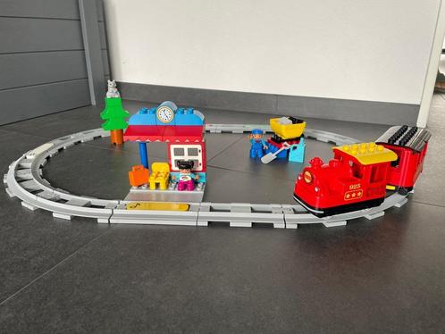 LEGO DUPLO Stoomtrein - 10874, Kinderen en Baby's, Speelgoed | Duplo en Lego, Zo goed als nieuw, Duplo, Complete set, Ophalen
