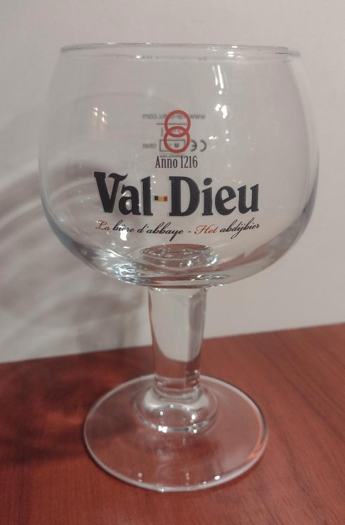 Val Dieu Glas 25cl M18. (B), Verzamelen, Biermerken, Gebruikt, Glas of Glazen, Overige merken, Ophalen of Verzenden