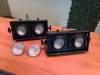 2x HQ Power VDP6502BL Blinder 650W, Ophalen of Verzenden, Zo goed als nieuw, Licht
