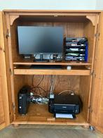 Gratis computerkast, Ophalen, Grenenhout, 40 tot 80 cm, 70 tot 120 cm