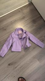 Kunstleer jack violet cool cat maat 110/116, Ophalen, Zo goed als nieuw, Meisje, Jas