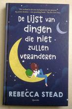 De lijst van dingen die niet zullen veranderen Rebecca Stead, Boeken, Kinderboeken | Jeugd | 10 tot 12 jaar, Verzenden, Zo goed als nieuw