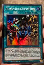 Yu-Gi-Oh! Dimension Fusion Destruction SDSA 1st Edition !, Verzenden, Zo goed als nieuw, Losse kaart, Foil